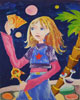  Иллюстрация «Нина девочка шестой Луны»