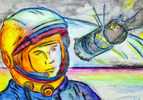 «Первый космонавт»,Аггеева Алина,5 класс,г/о Балашиха,МБОУ «Школа №15»
